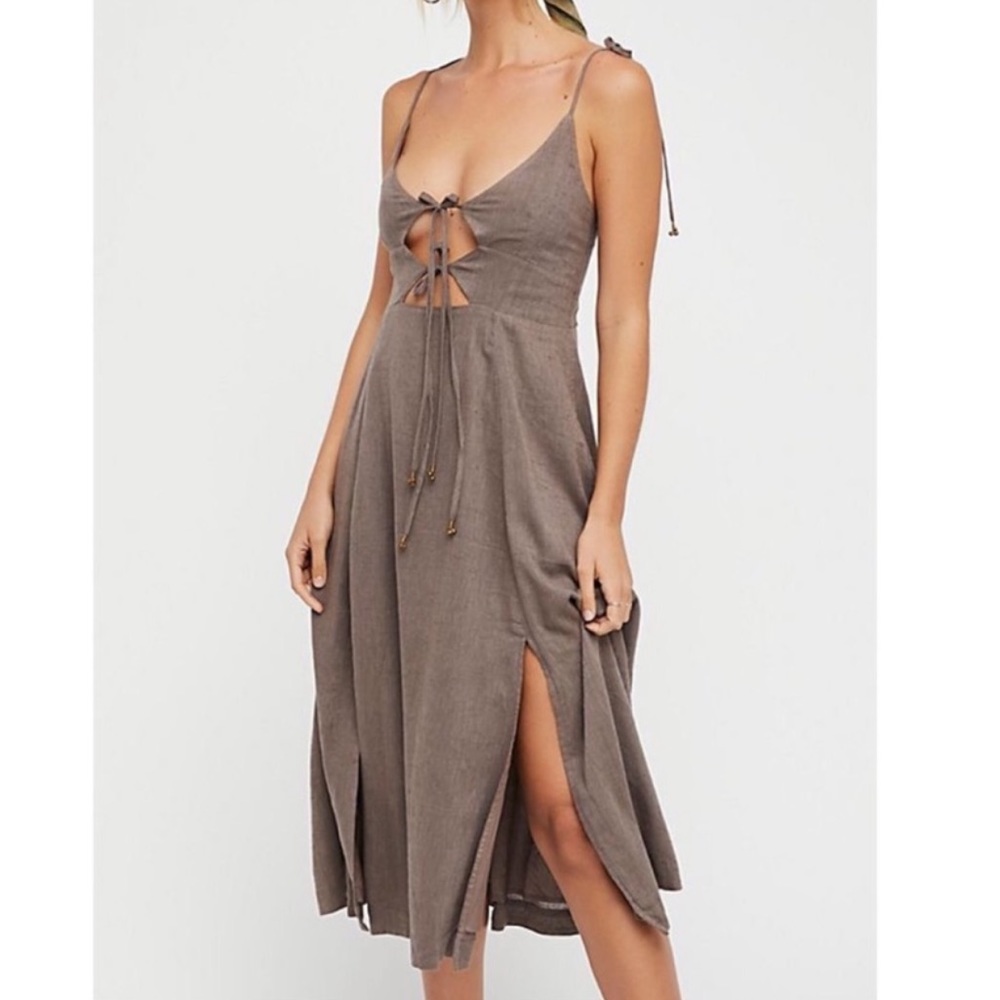 Free People Solace Midi Dress